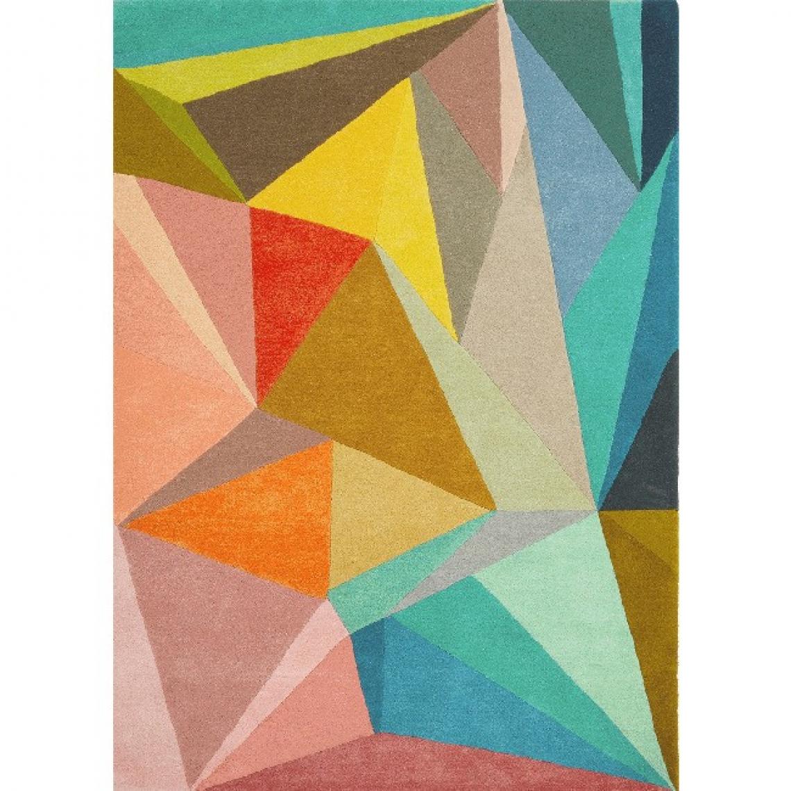 Homemania - HOMEMANIA Tapis décoratif Colour Explosion - Multicouleur - 180 x 280 cm - Tapis