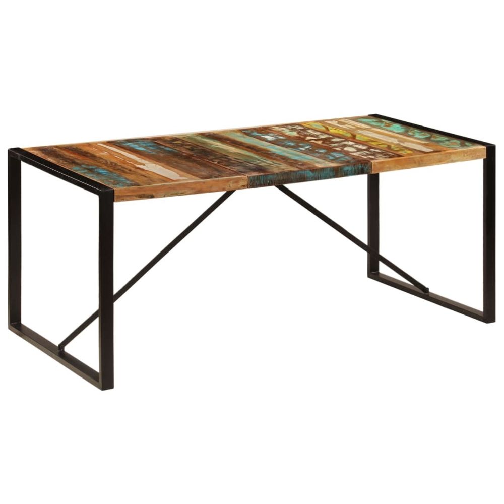 Vidaxl - vidaXL Table de salle à manger 180x90x75 cm Bois de récupération - Tables à manger