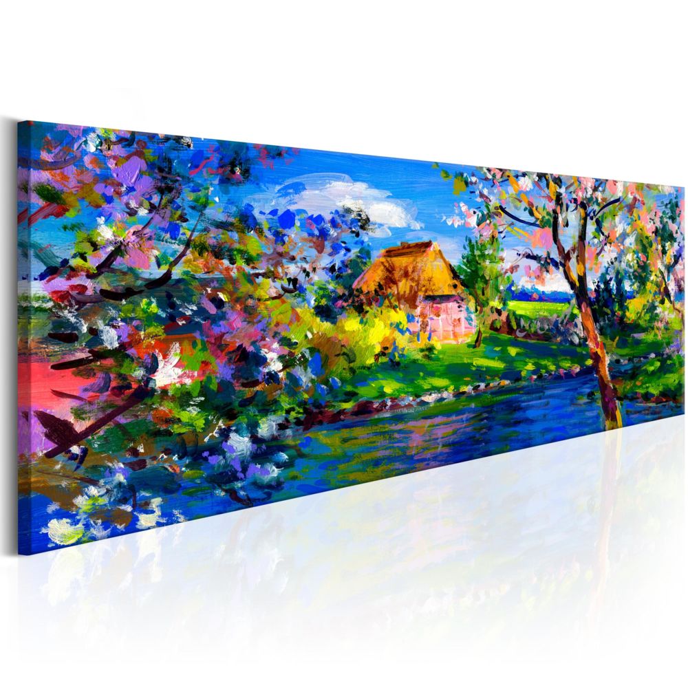 Bimago - Tableau - Spring Charm - Décoration, image, art | Paysages | Plaines et vallées | - Tableaux, peintures