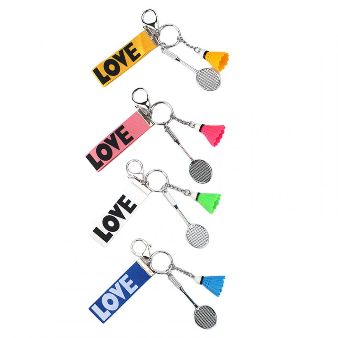 marque generique - pendentif porte-clés raquette de badminton - Décorations de Noël