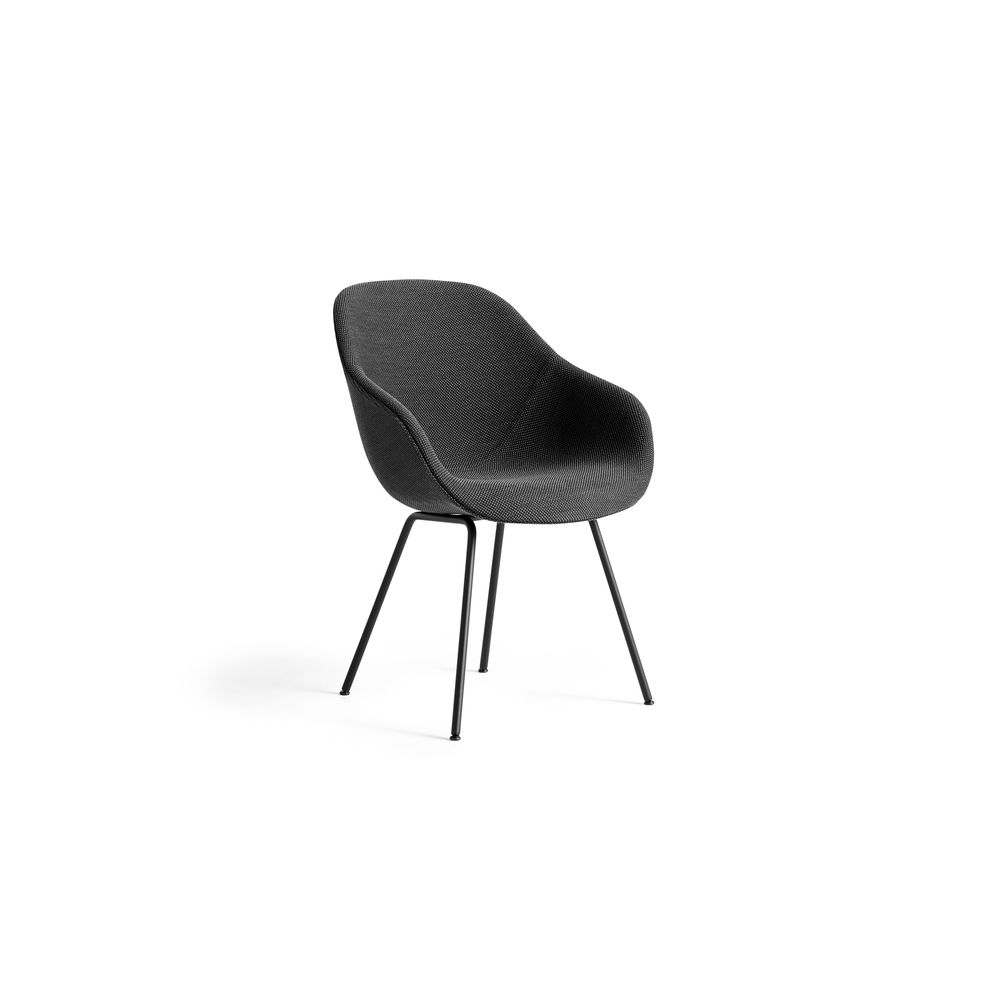 Hay - About A Chair AAC 127 - Hallingdal 130 - gris moucheté - noir - Chaises