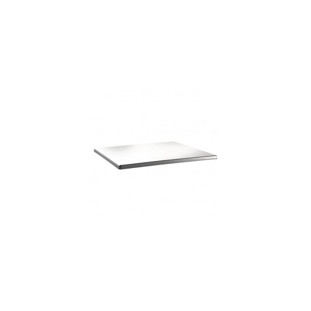 Topalit - Plateau de table rectangulaire blanc pur 120 x 80 cm - Topalit - - Tables à manger