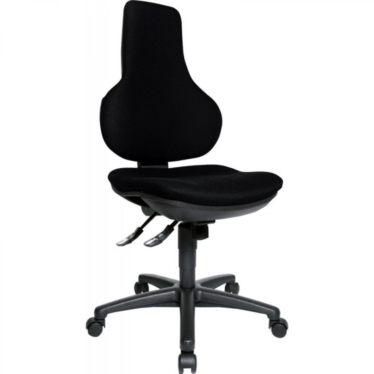 Topstar - Chaise bureau Ergo Point noir - Chaises