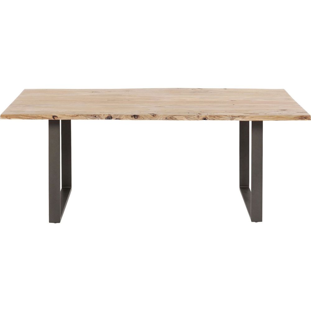 Karedesign - Table Harmony acacia acier 200x100cm Kare Design - Tables à manger