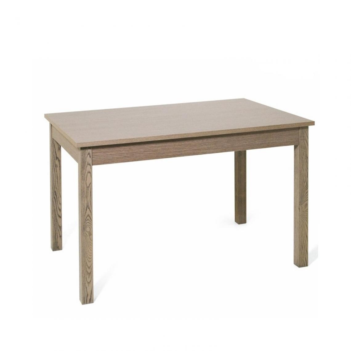 Webmarketpoint - Table à manger extensible couleur orme en bois mélaminé cm 70x110 / 150 - Tables à manger