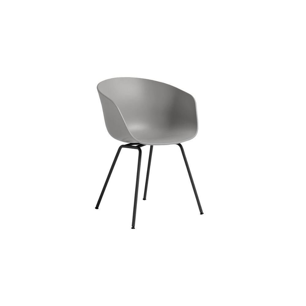 Hay - About a Chair AAC 26 - gris béton - aluminium poli - Chaises