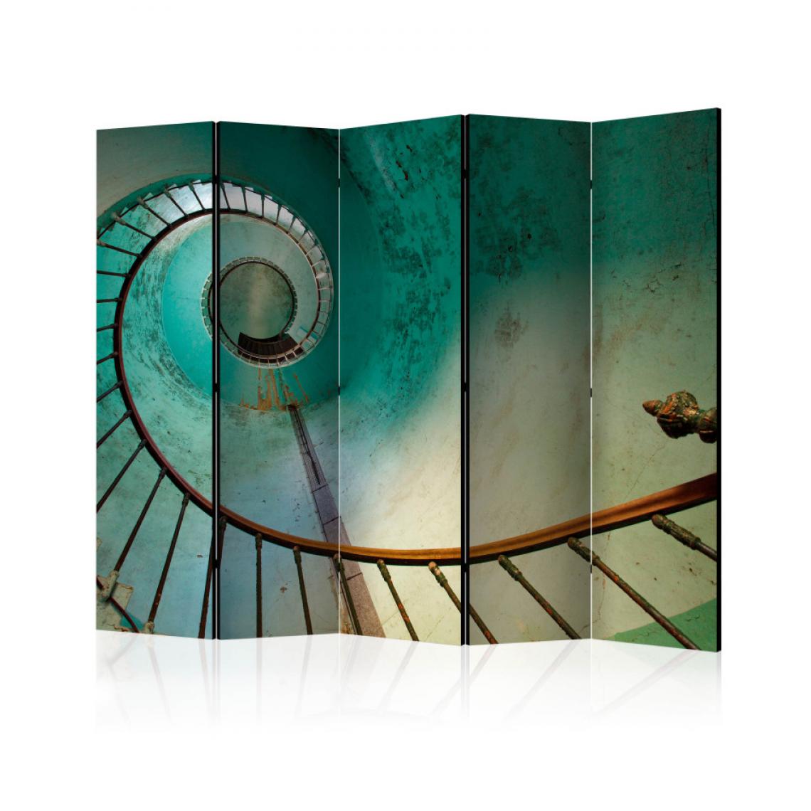 Artgeist - Paravent 5 volets - Lighthouse - Stairs II [Room Dividers] 225x172 - Paravents