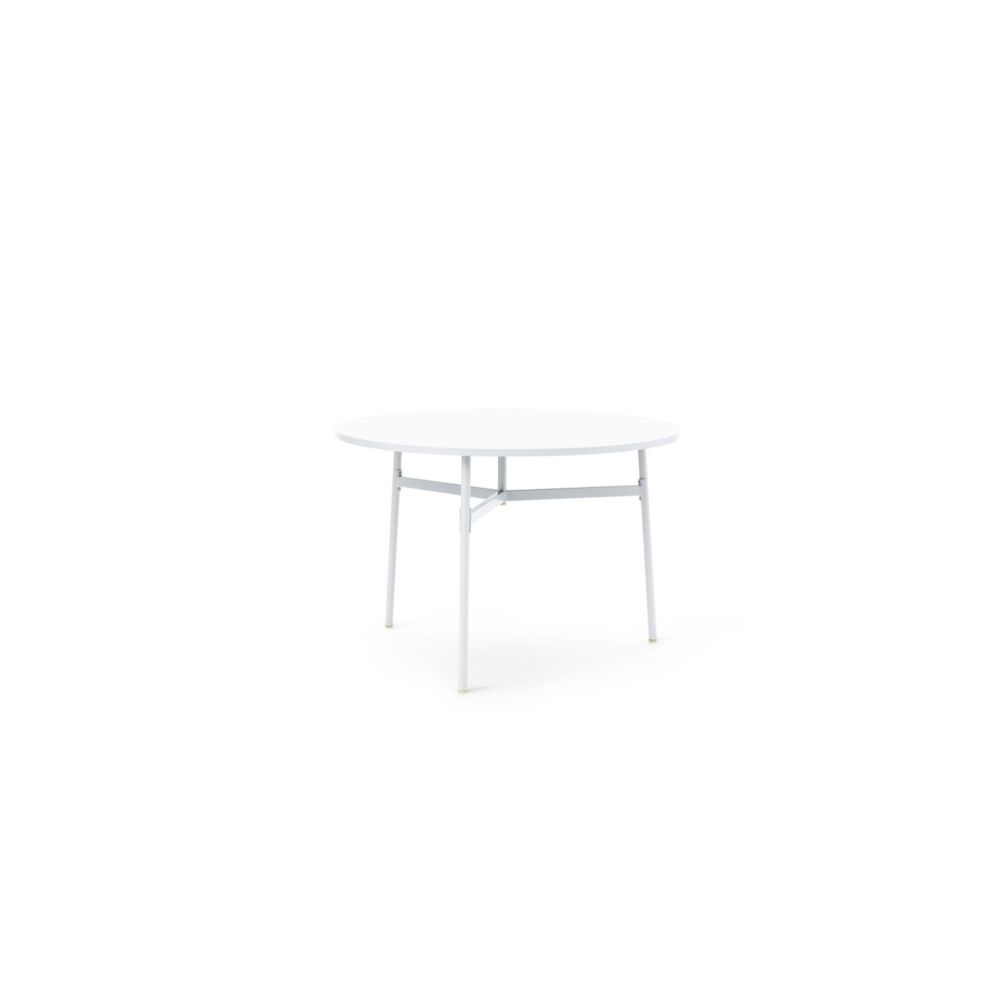 Normann Copenhagen - Table ronde Union - Ø 110 x H 74,5 cm - blanc - Tables à manger