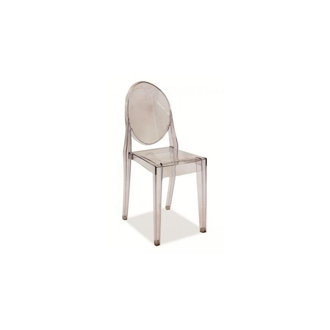Hucoco - MARTEN | Chaise style moderne salon salle à manger | Dimensions 90x38x51 cm | Tissu haute qualité | Chaose style contemporain - Transparent - Chaises