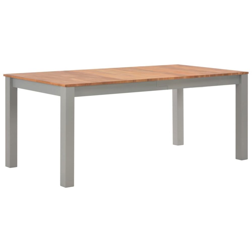 Vidaxl - vidaXL Table de salle à manger 180x90x74 cm Bois de chêne solide - Tables à manger