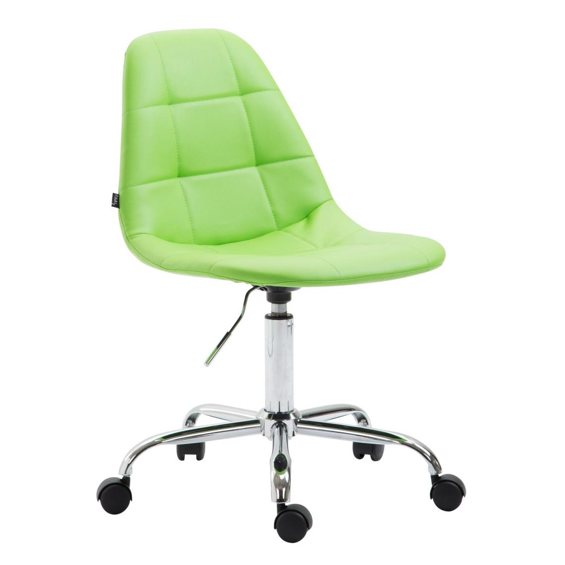 Icaverne - Esthetique Chaise de bureau Sucre simili cuir couleur vert - Chaises