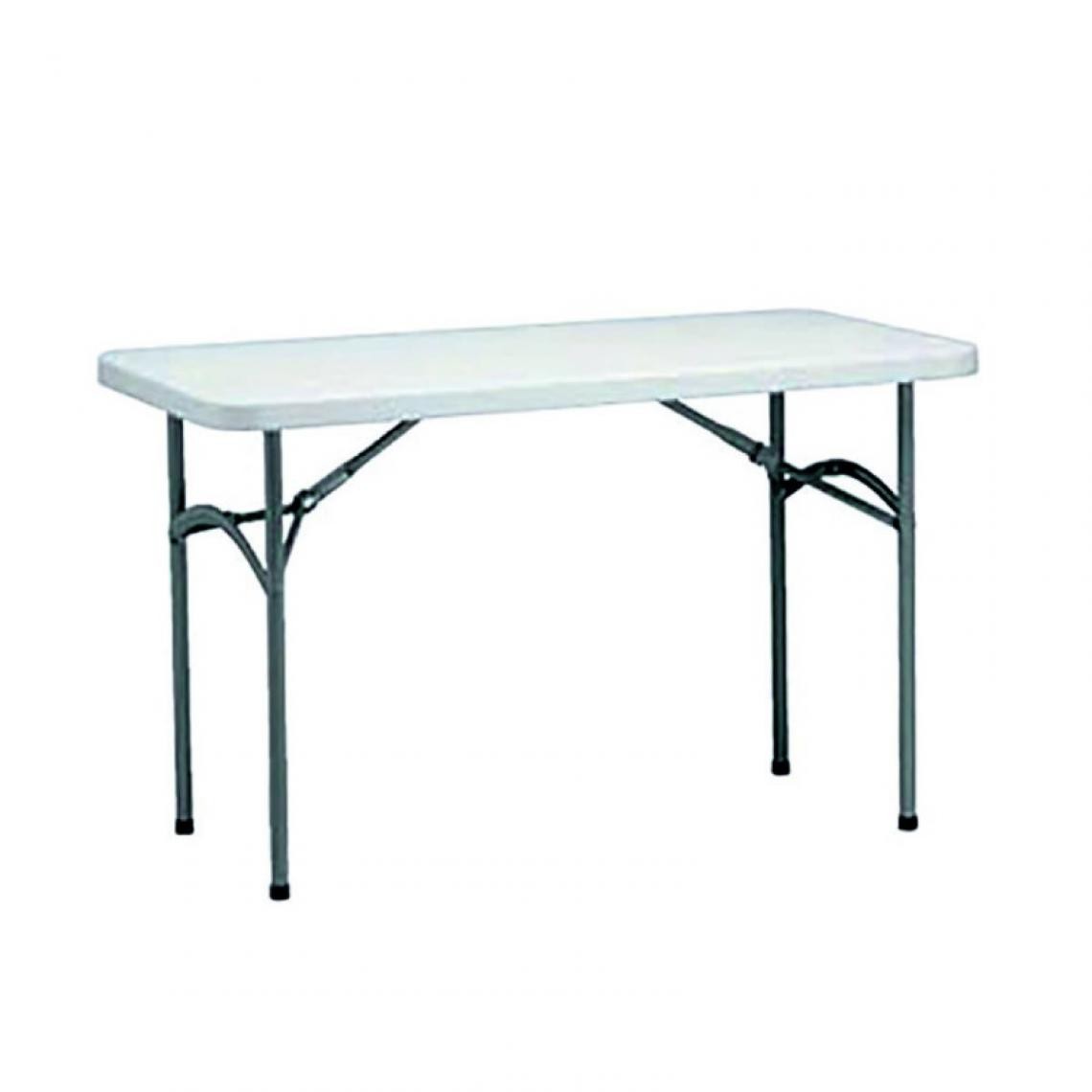 Resol - Table Strauss 122x60 - RESOL - polyéthylène, acier peint - Tables à manger