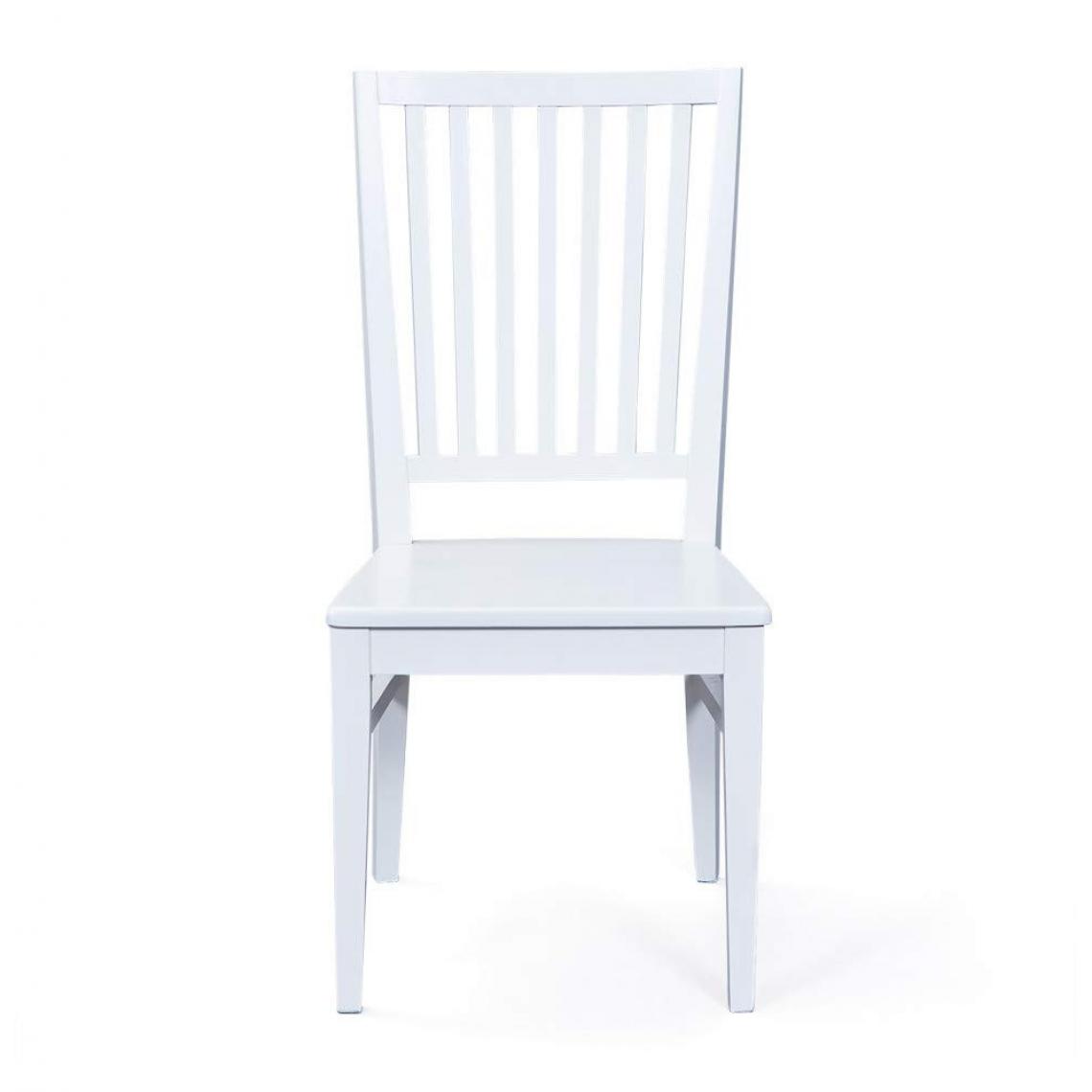Ac-Deco - Chaise - Assise blanche - Chaises