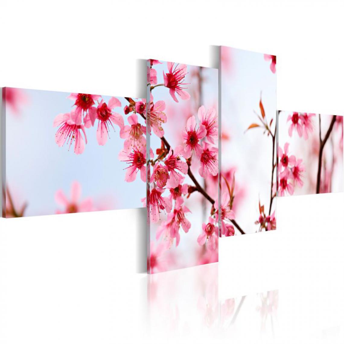 Artgeist - Tableau - Beauté de la fleur de cerisier .Taille : 100x45 - Tableaux, peintures