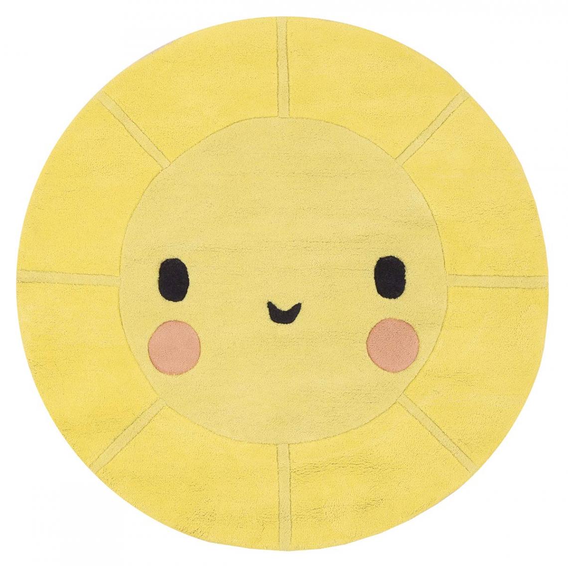 Lilipinso - Lilipinso Emoji Sun Tapis Coton - Tapis