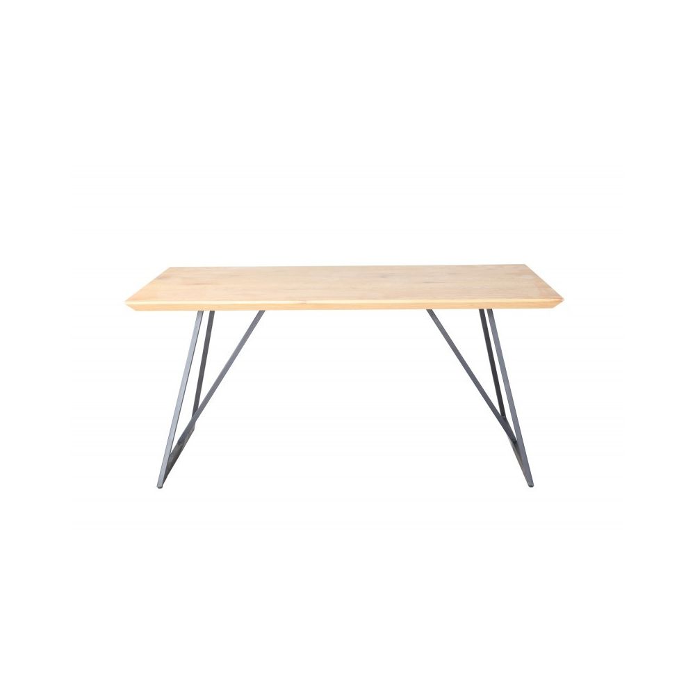 Meubletmoi - Table de repas fixe 160 cm rectangulaire - DUNE - Tables à manger