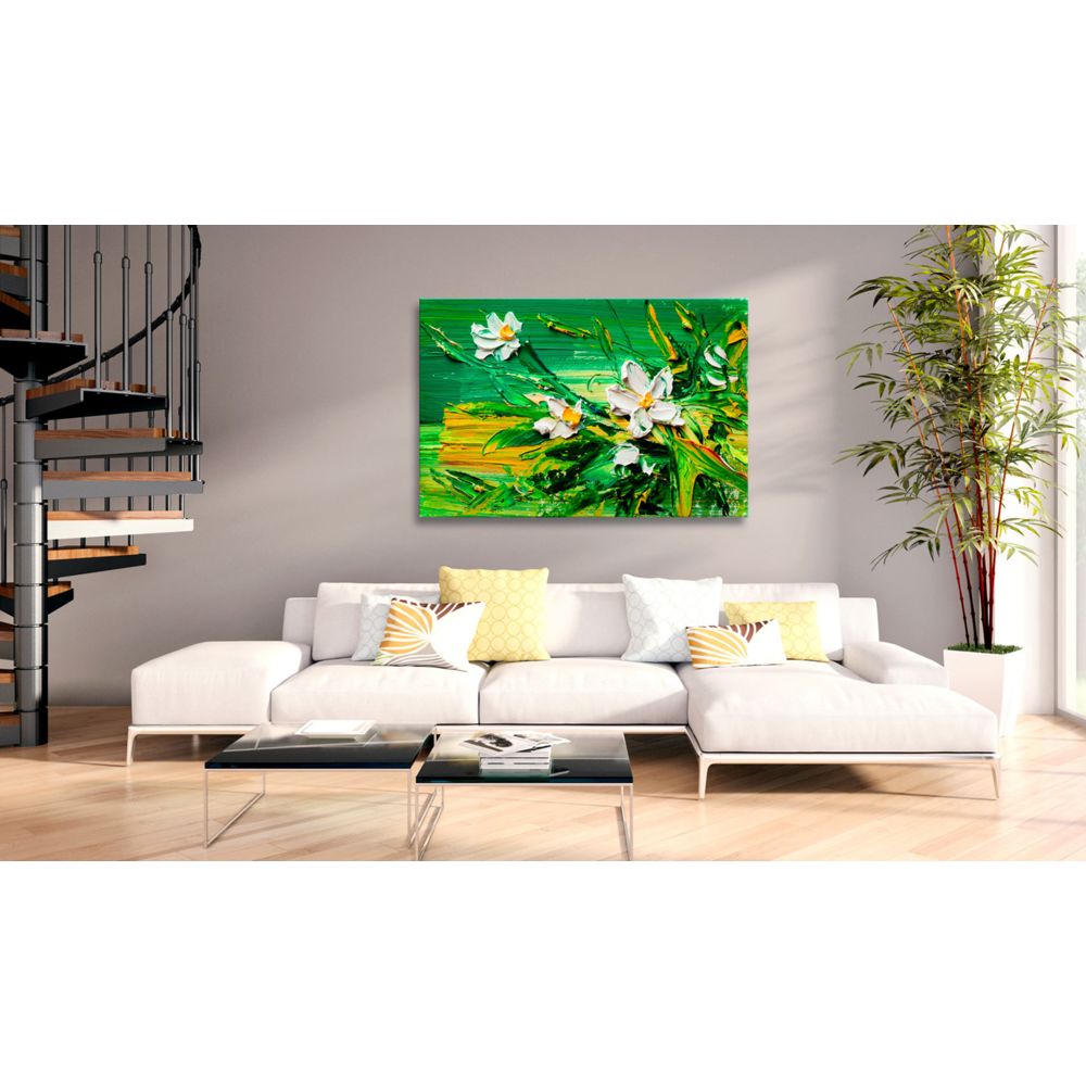 marque generique - 60x40 Tableau Fleurs Joli Impressionist Style: Flowers - Tableaux, peintures