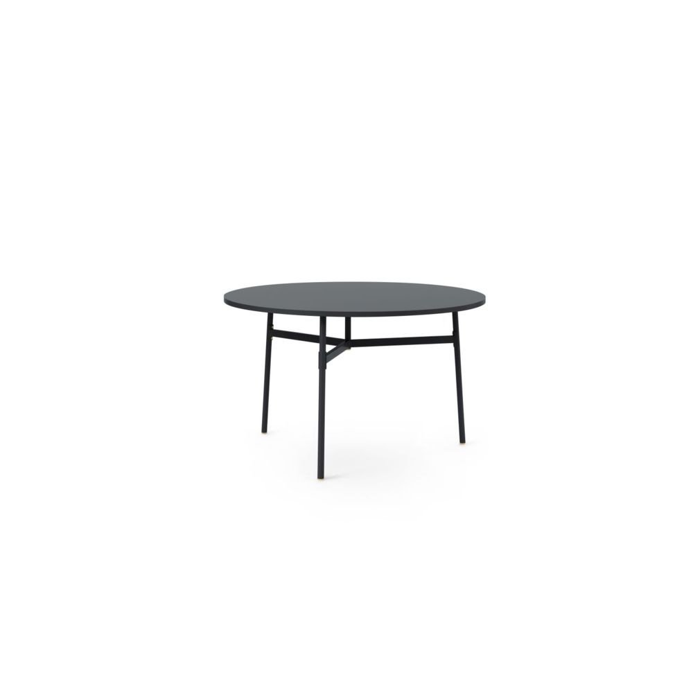 Normann Copenhagen - Table ronde Union - Ø 120 x H 74,5 cm - noir - Tables à manger