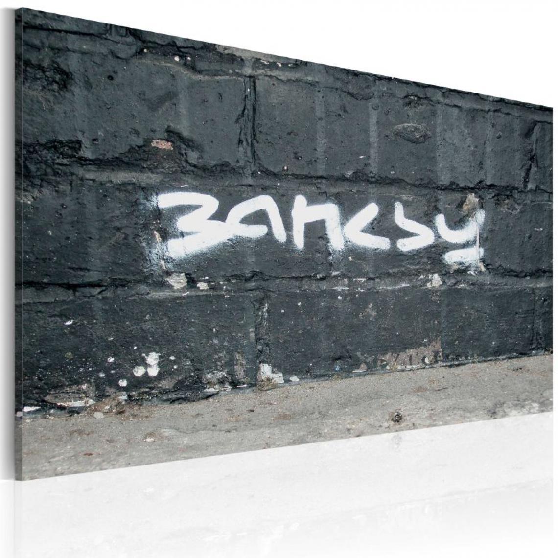 Artgeist - Tableau - Banksy: signature .Taille : 60x40 - Tableaux, peintures