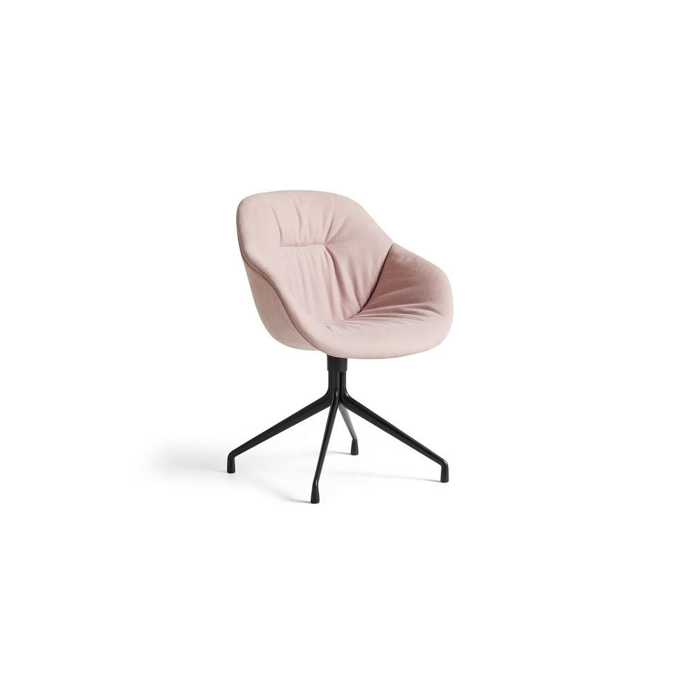 Hay - About A Chair AAC 121 Soft - Kvadrat Linara 415 - noir - Chaises