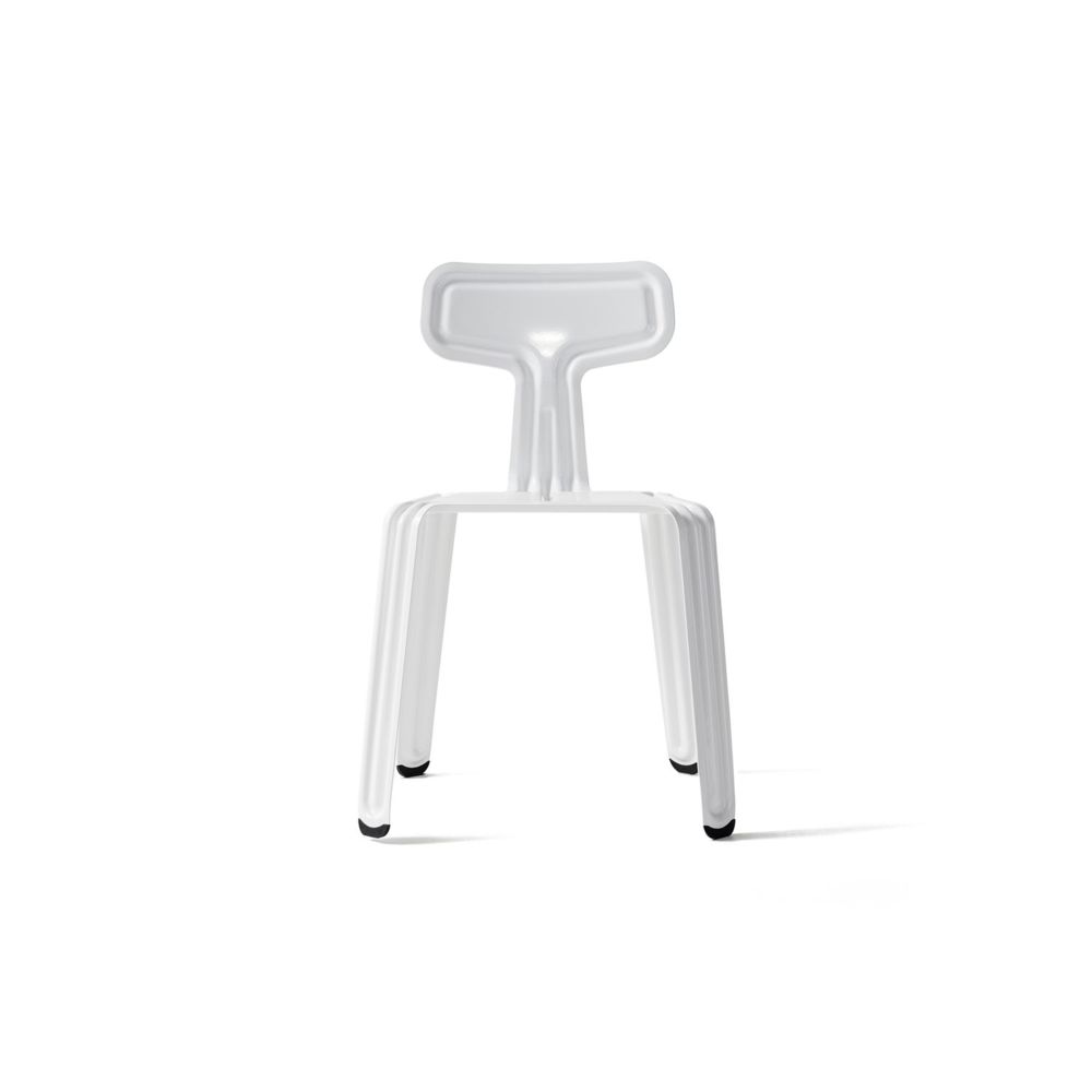 Moormann - Pressed Chair - blanc signalisation - Chaises