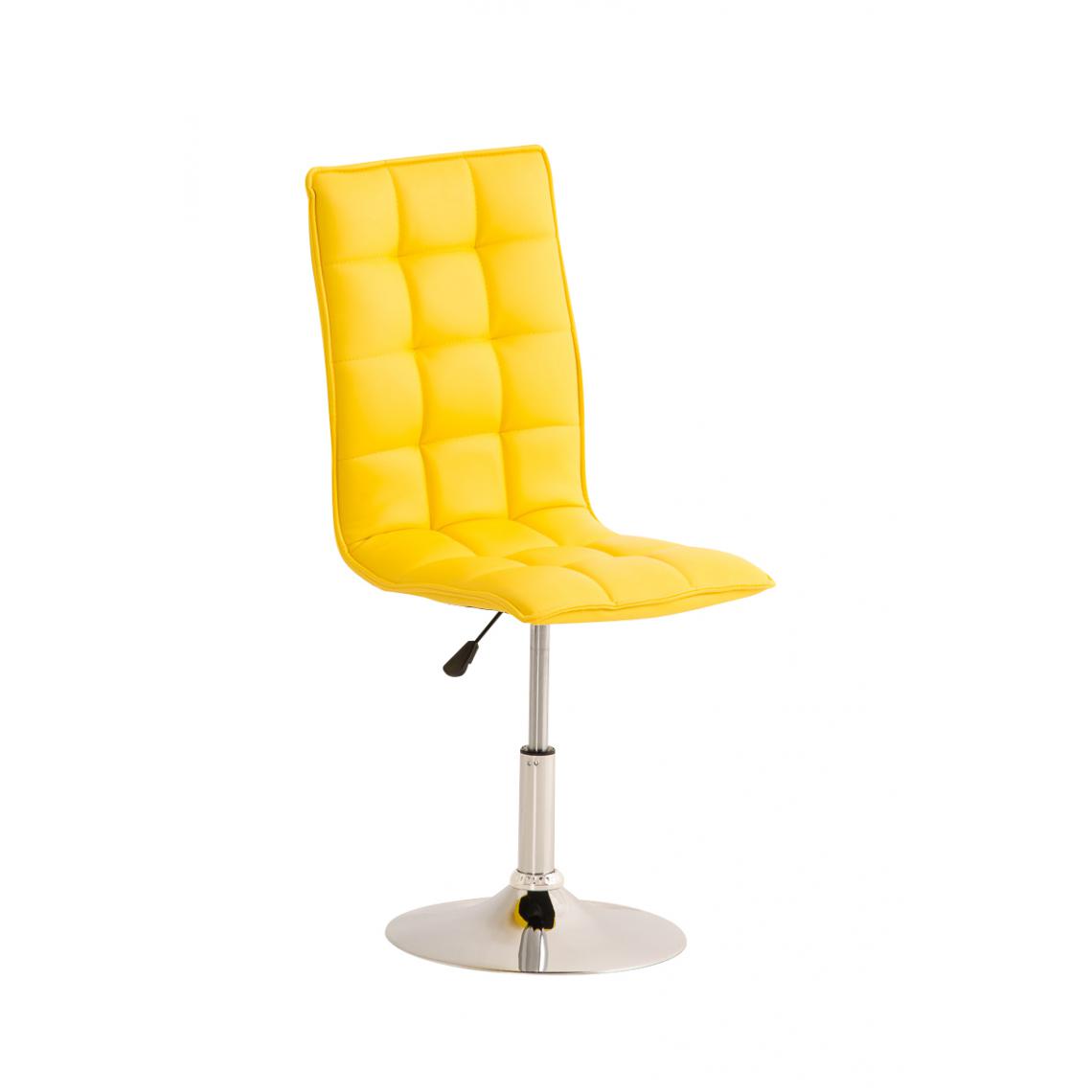 Icaverne - Moderne Chaise de salle à manger collection Riga couleur Jaune - Chaises