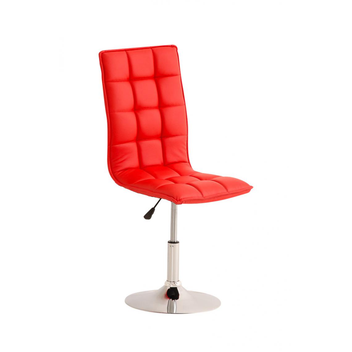Icaverne - Splendide Chaise de salle à manger categorie Riga couleur rouge - Chaises