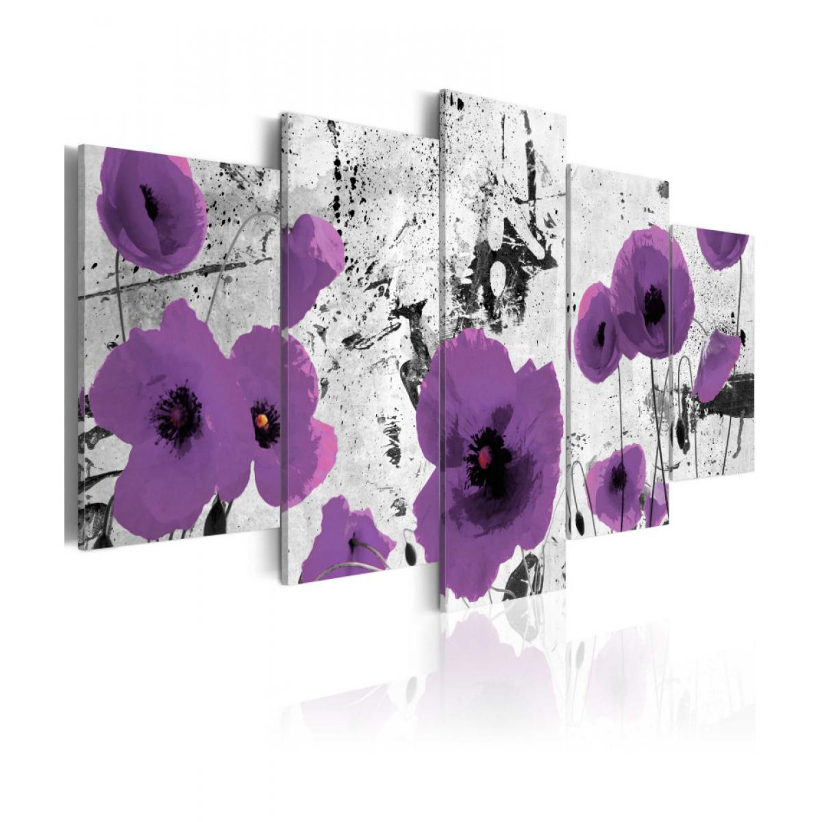 Artgeist - Tableau - Purple dissonance 200x100 - Tableaux, peintures