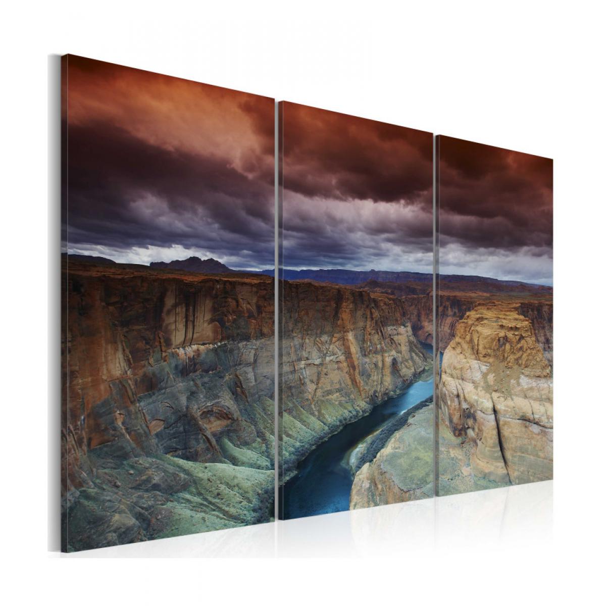 Artgeist - Tableau - Nuages au-dessus du Grand Canyon 60x40 - Tableaux, peintures