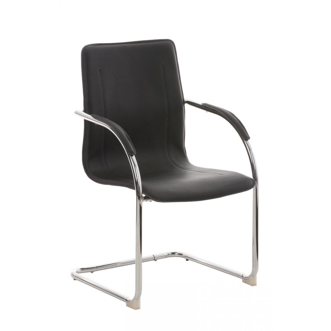 Icaverne - Moderne Chaise visiteur serie Rabat V2 couleur noir - Chaises