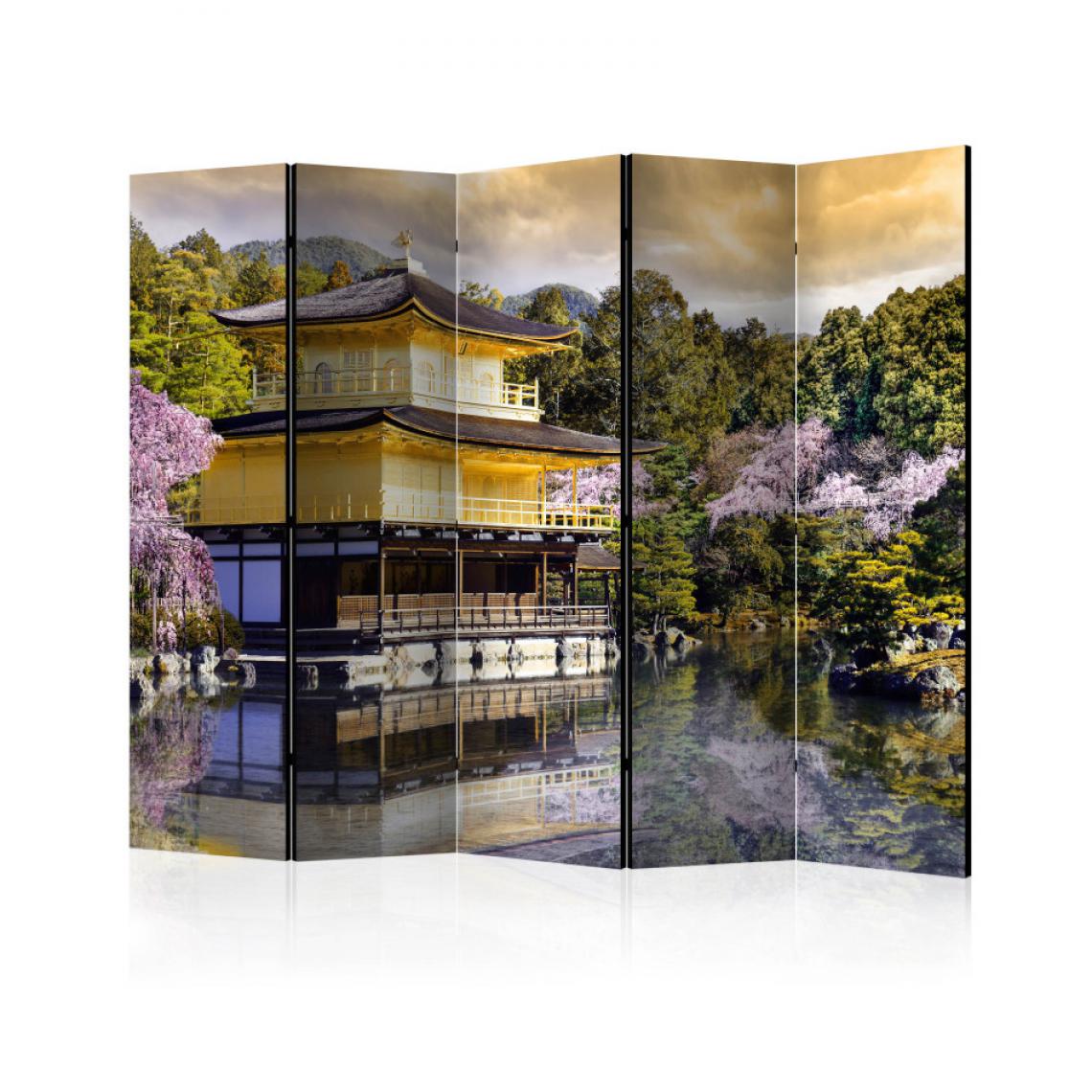 Artgeist - Paravent 5 volets - Japanese landscape II [Room Dividers] 225x172 - Paravents