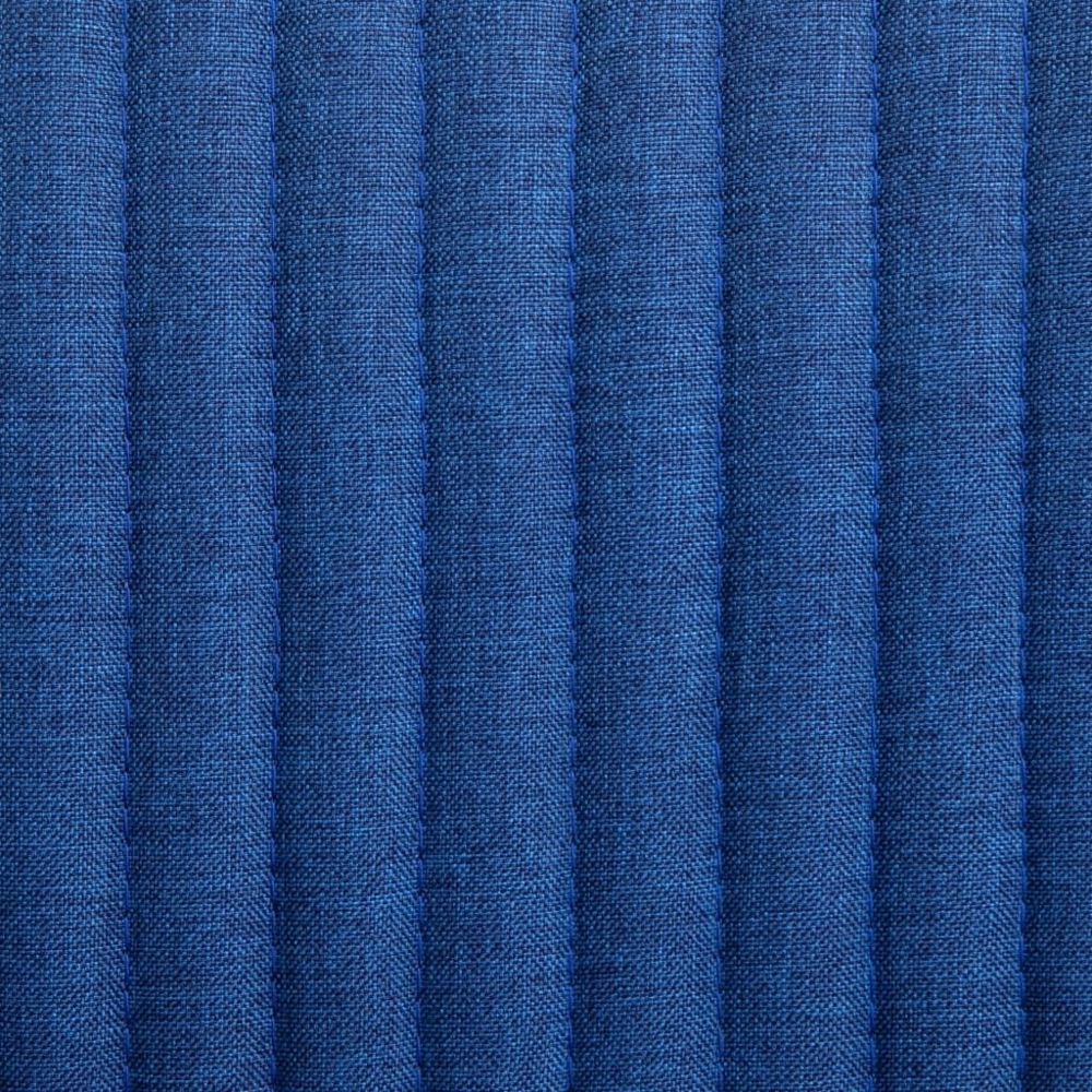 marque generique - Icaverne - Chaises de cuisine & de salle à manger edition Chaises de salle à manger 2 pcs Bleu Tissu - Chaises