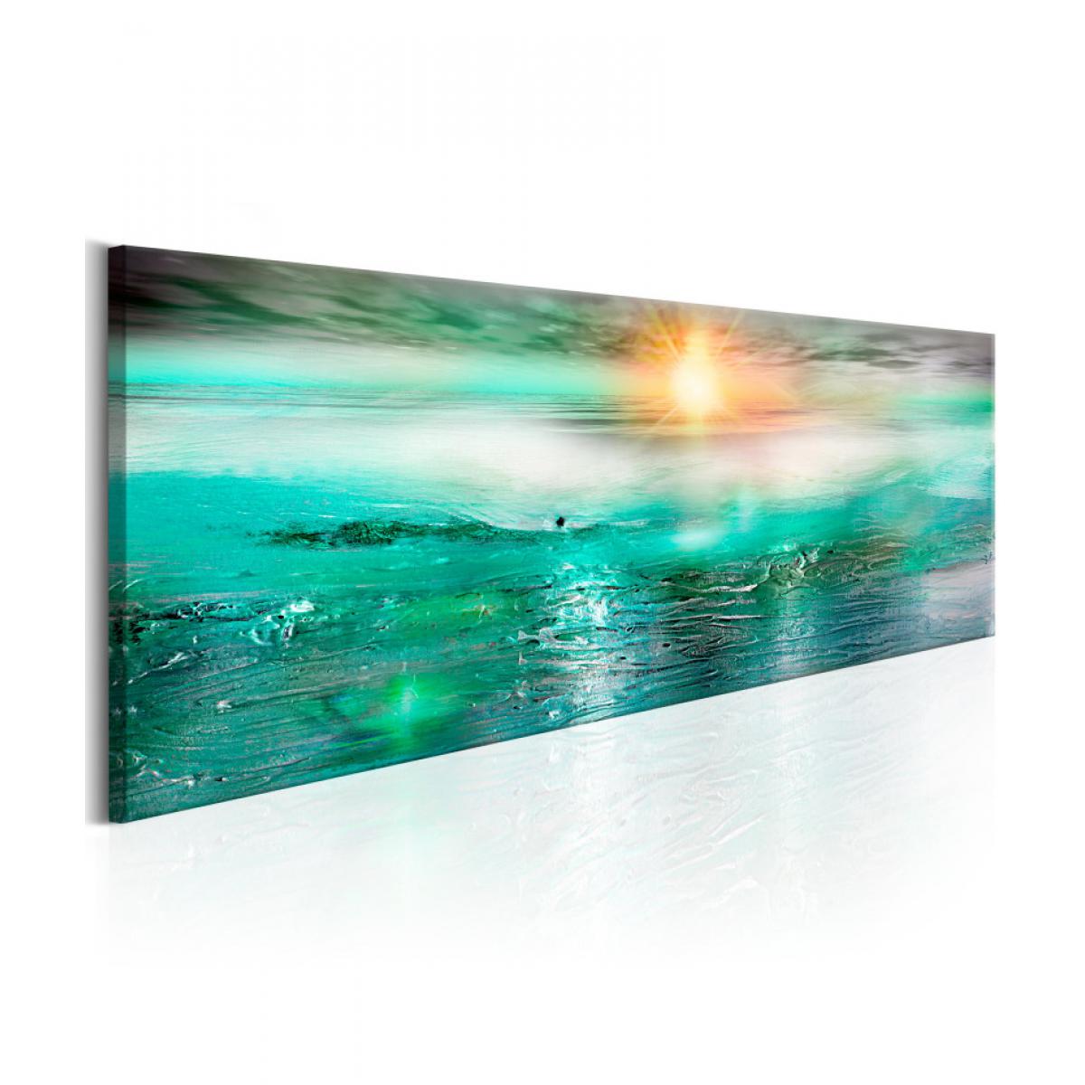 Artgeist - Tableau - Sapphire Sea 150x50 - Tableaux, peintures
