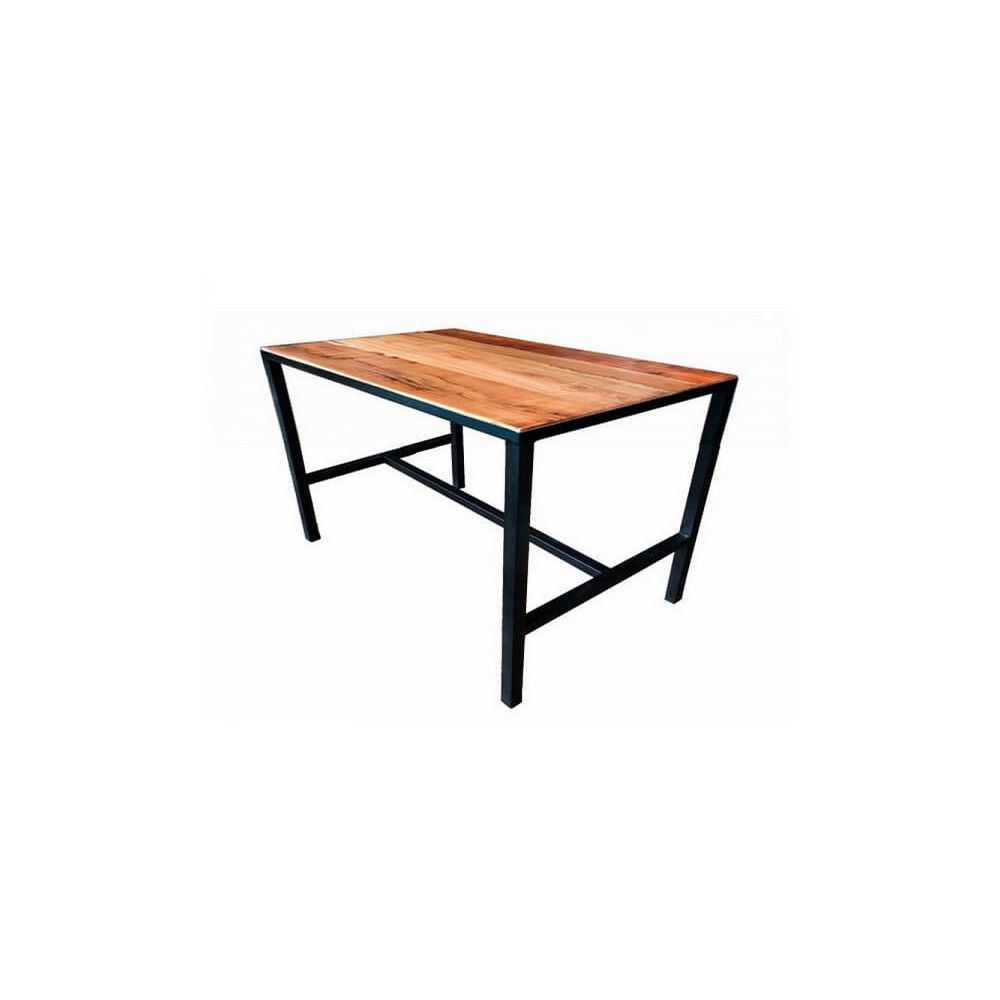 Mathi Design - ATELIER - Table repas 110 cm bois - Tables à manger