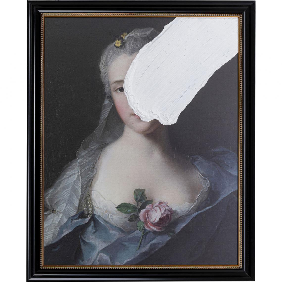 Karedesign - Peinture à l'huile Frame Duchesse Incognito 80x100cm Kare Design - Tableaux, peintures
