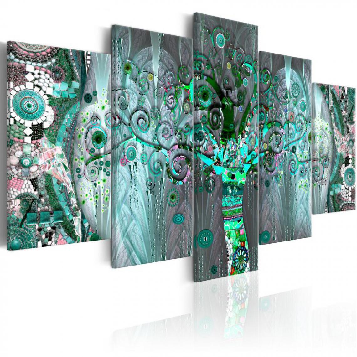 Artgeist - Tableau - Mosaic Tree .Taille : 100x50 - Tableaux, peintures