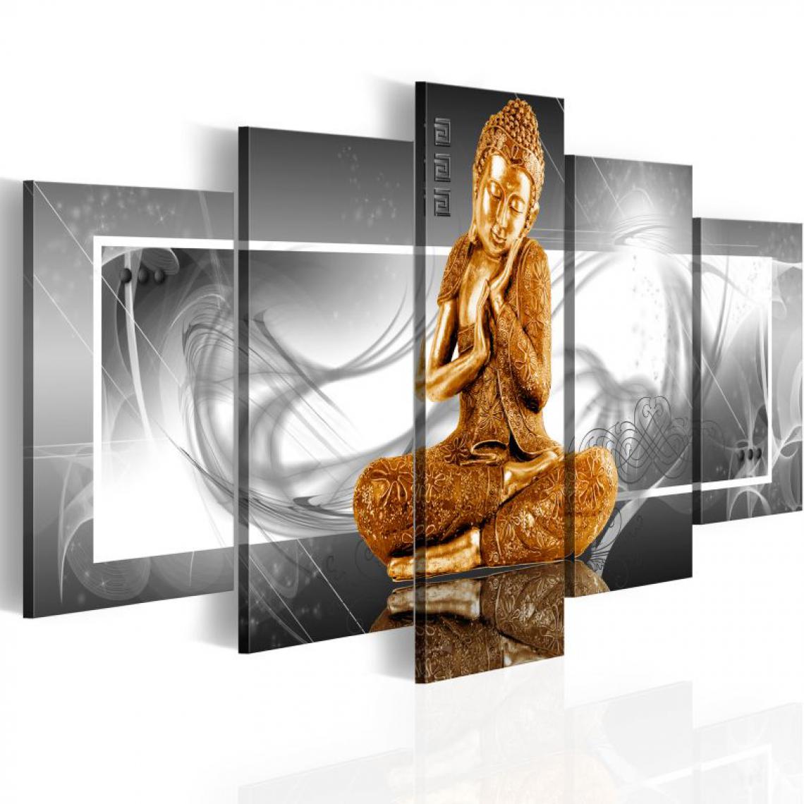 Artgeist - Tableau - Prière bouddhique .Taille : 100x50 - Tableaux, peintures