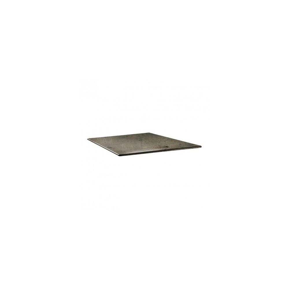 Topalit - Plateau de table carré- 80 x 80 - Smartline beton - - Tables à manger