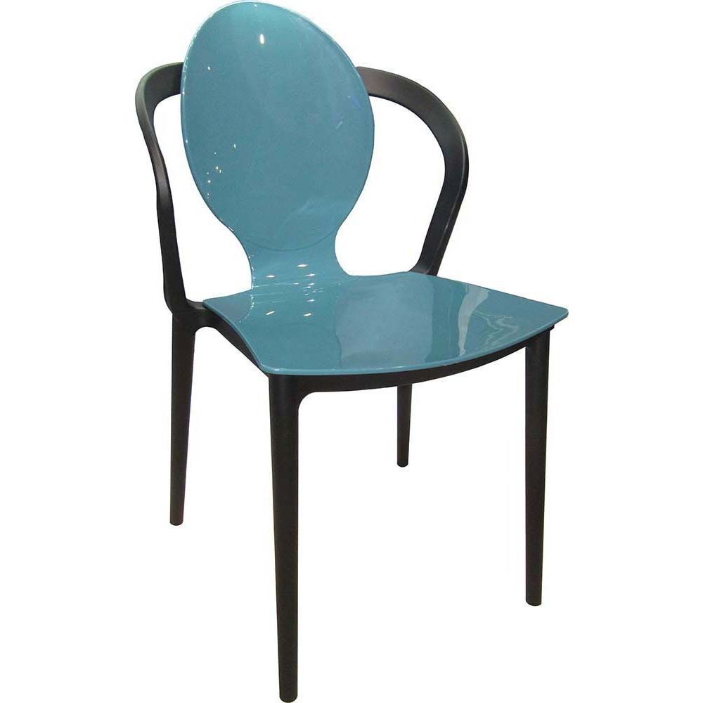 marque generique - Chaise design en polypropylène effet glossy - Chaises