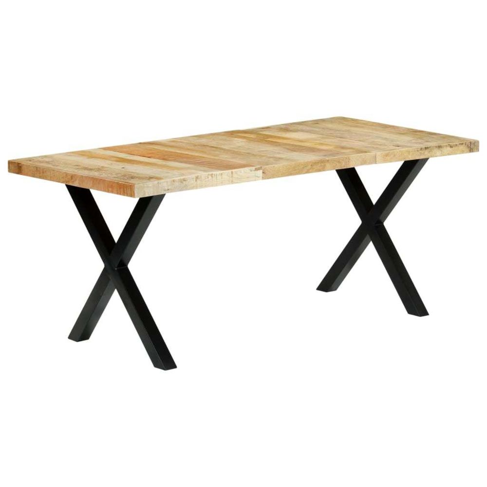 marque generique - Splendide Tables serie Freetown Table de salle à manger 180x90x76 cm Bois de manguier massif - Tables à manger