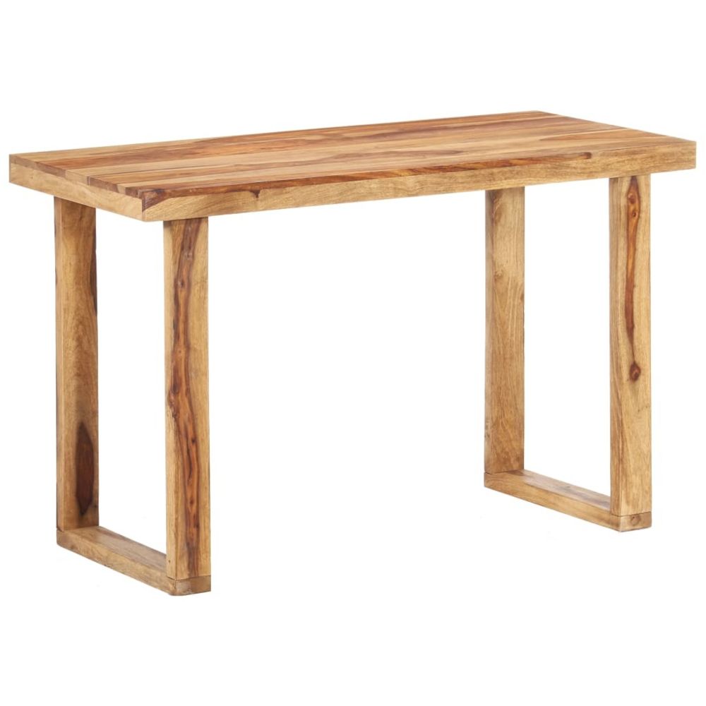 Uco - UCO Table de salle à manger 118x60x76 cm Bois solide - Tables à manger