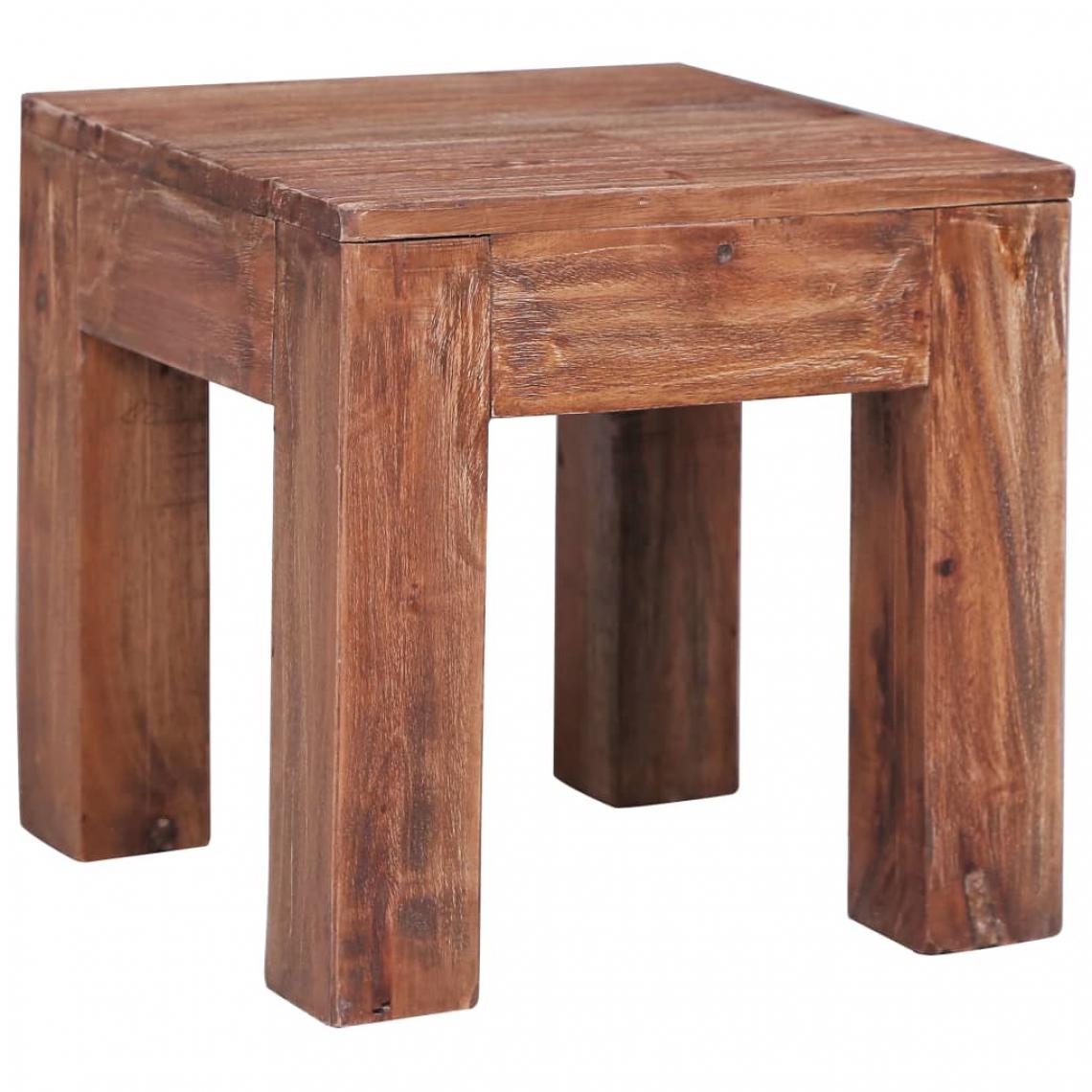 Vidaxl - vidaXL Table basse 30 x 30 x 30 cm Bois de récupération massif - Tables à manger