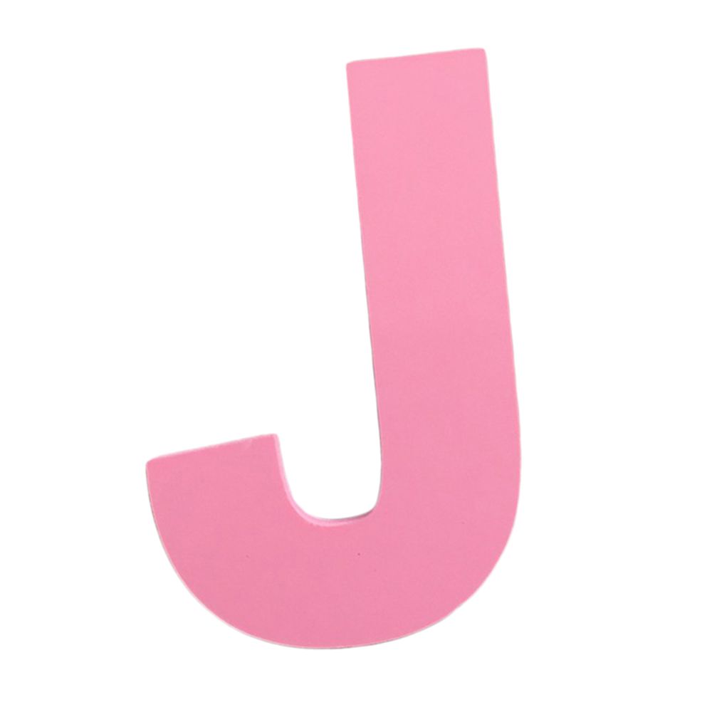 marque generique - Autocollants Muraux Bricolage 3D Pink Capital English Letters J - Objets déco