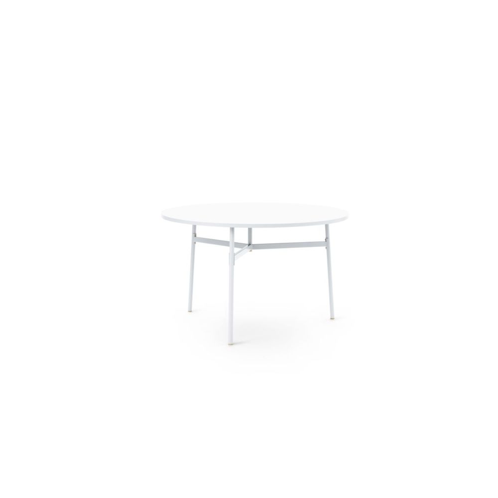 Normann Copenhagen - Table ronde Union - blanc - Ø 120 x H 74,5 cm - Tables à manger