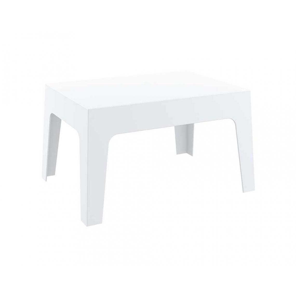 Icaverne - Admirable Table collection Dakar couleur blanc - Chaises