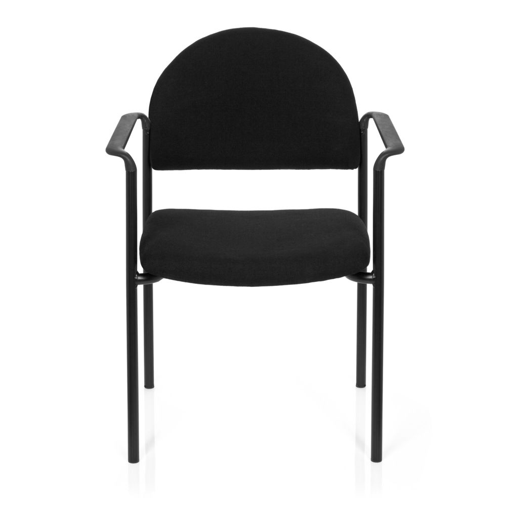 Hjh Office - Chaise visiteur / Chaise XT 700 noir/noir hjh OFFICE - Chaises