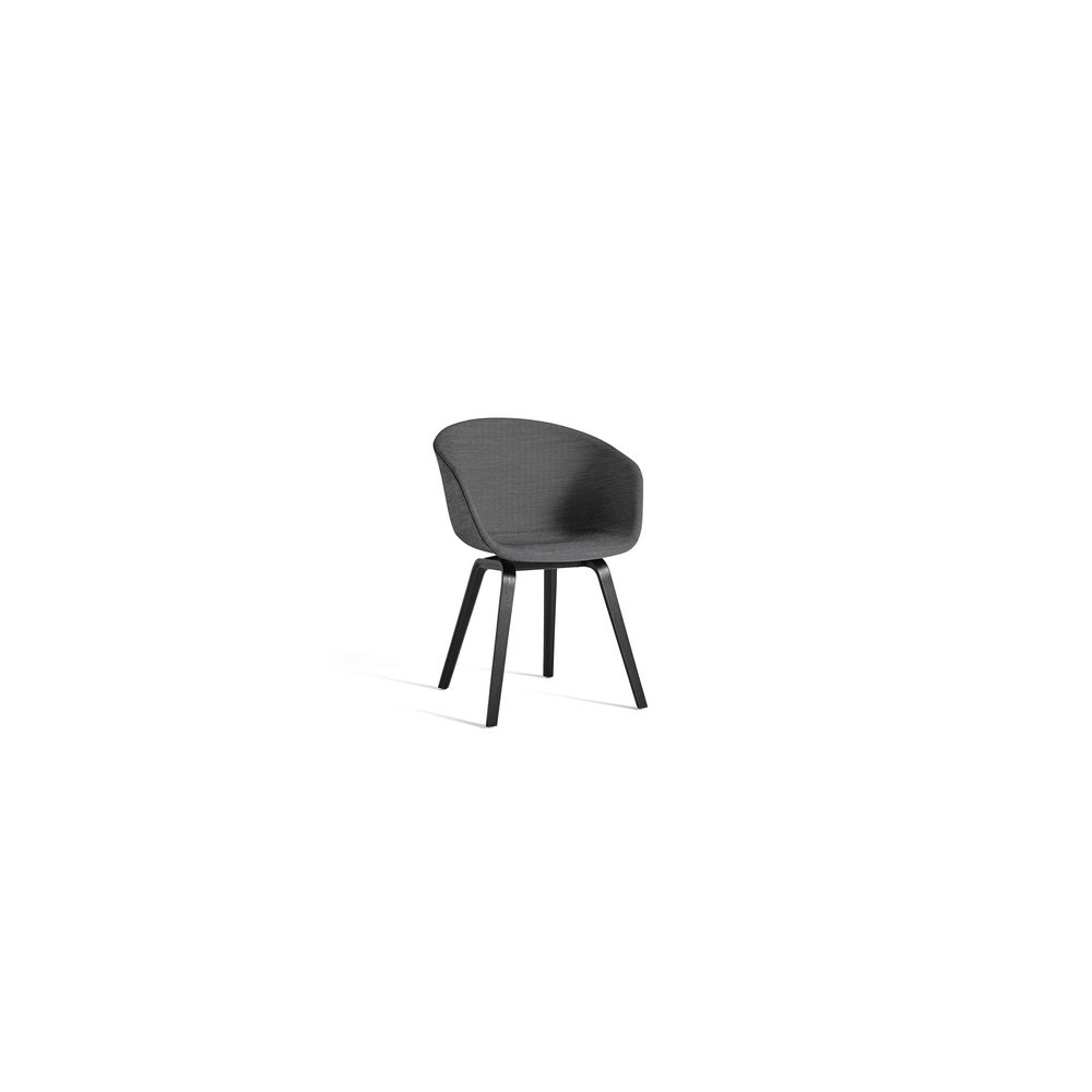 Hay - About a Chair AAC 23 - HAYKvadratSurfaceByHAY190 - teinté de noir - Chaises