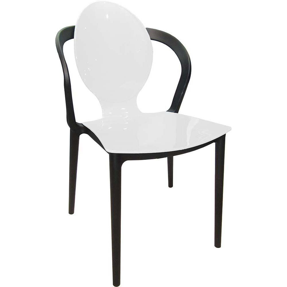 marque generique - Chaise design en polypropylène effet glossy - Chaises
