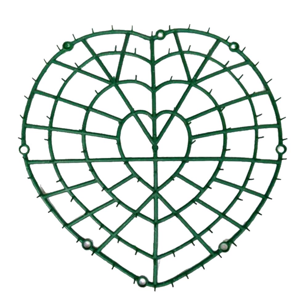 marque generique - Support De Tapis De Panneaux En Plastique De Cadres De Suspension Pour Le Coeur D'herbe De Mur De Fleur - Objets déco