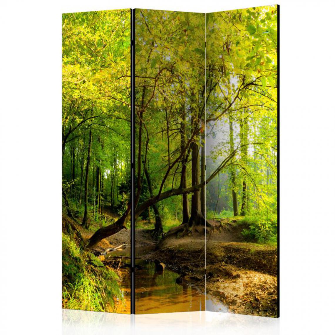 Artgeist - Paravent 3 volets - Forest Clearing [Room Dividers] .Taille : 135x172 - Paravents